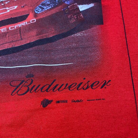 Dale Earnhardt Jr Mens Size Large Red Winners Circle Nascar Short Sleeve T Shirt - Picture 6 of 9
